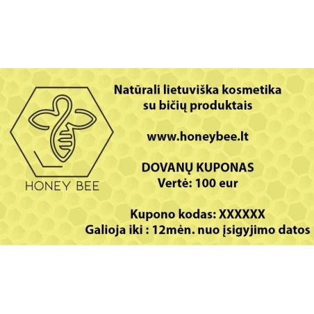 Dovanų kuponas 30 eur vertės