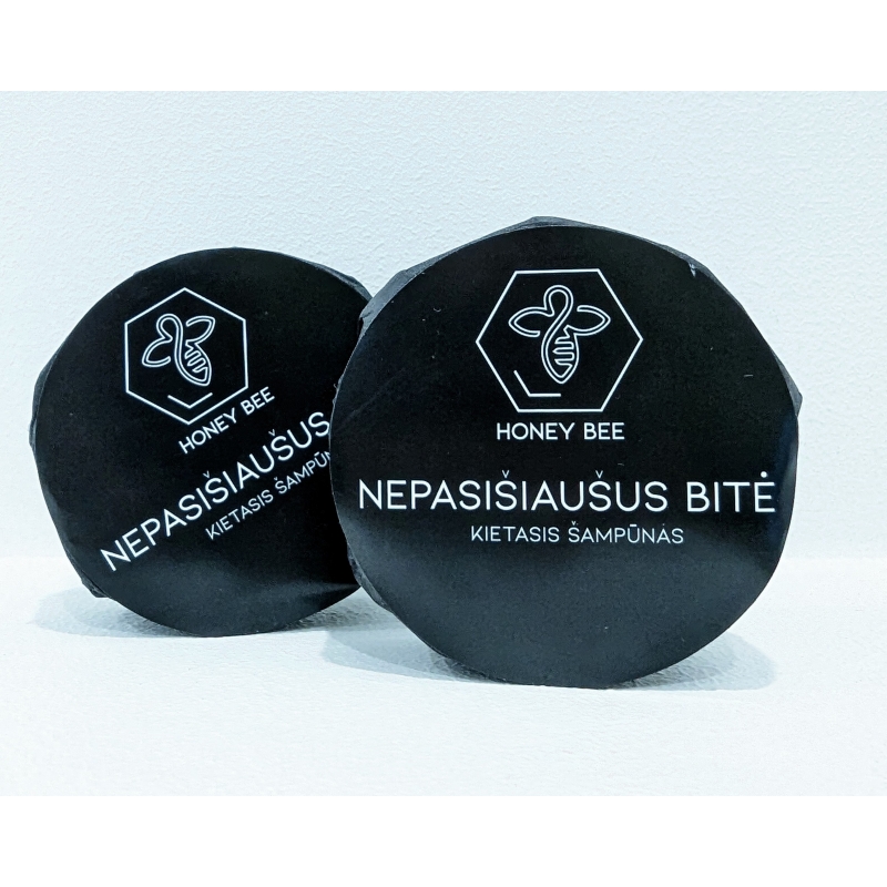 Kietasis šampūnas Nepasišiaušus bitė (popierinė pakuotė)